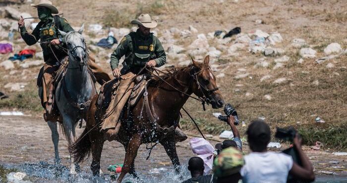 Texas border patrol abuse Haitian migrants